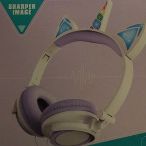 Sharper image unicorn headphones